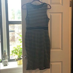 Dirty Ballerina Black and white striped dress